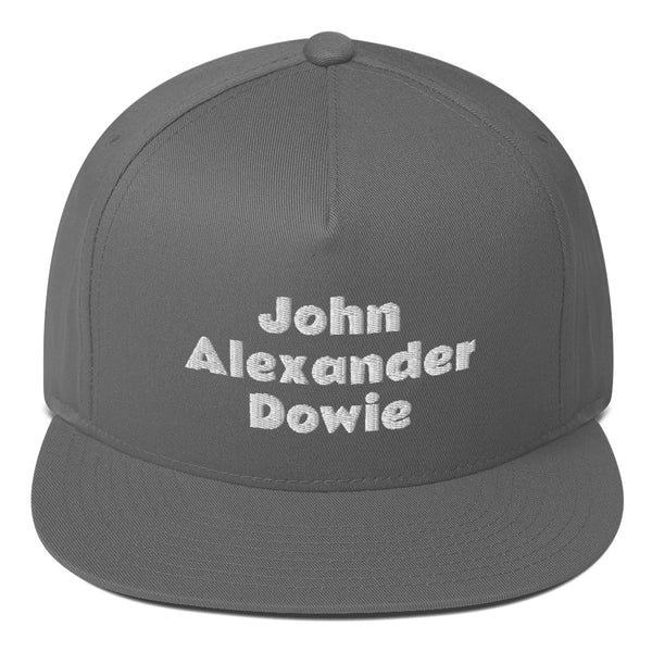 JOHN ALEXANDER DOWIE FLAT BILL CAP