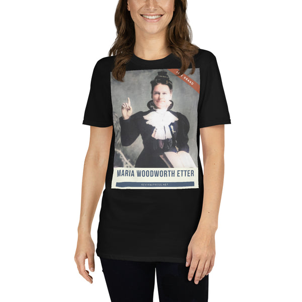 Maria Woodworth Etter Short-Sleeve Unisex T-Shirt