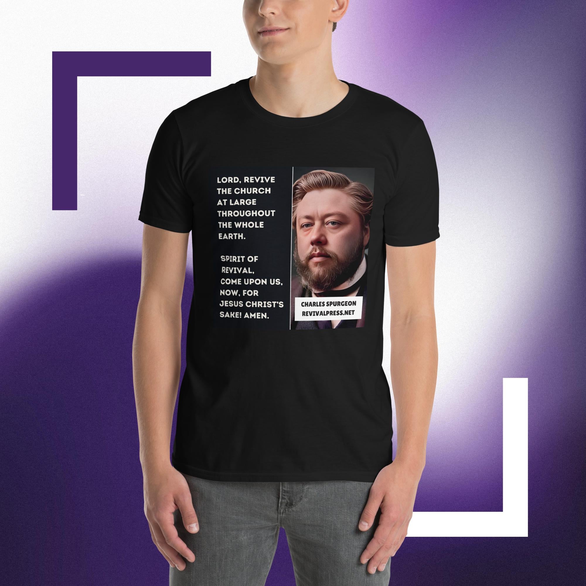 Charles Spurgeon Quote Revive The Church Short-Sleeve Unisex T-Shirt