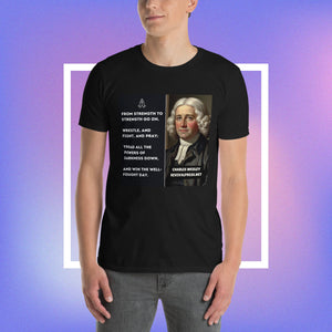 Charles Wesley Quote Short-Sleeve Unisex T-Shirt