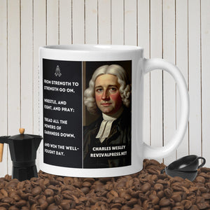 CHARLES WESLEY QUOTE COFFEE MUG