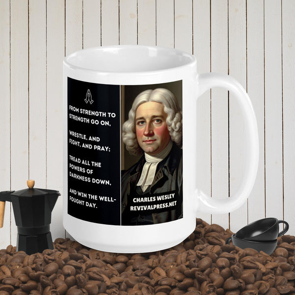 CHARLES WESLEY QUOTE COFFEE MUG