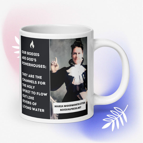 Maria Woodworth Etter Quote Holy Spirit Coffee Mug