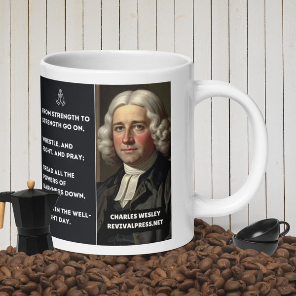 CHARLES WESLEY QUOTE COFFEE MUG