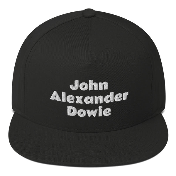 JOHN ALEXANDER DOWIE FLAT BILL CAP