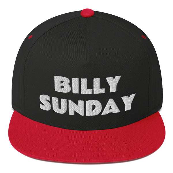 BILLY SUNDAY FLAT BILL CAP