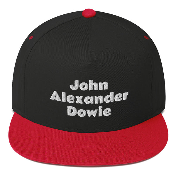 JOHN ALEXANDER DOWIE FLAT BILL CAP