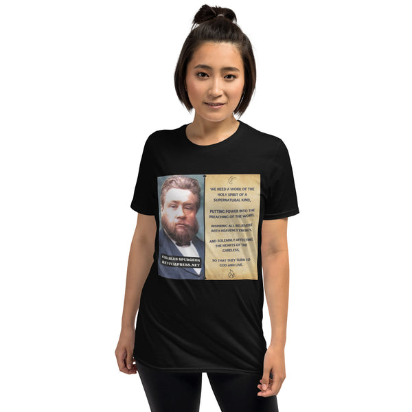 CHARLES SPURGEON QUOTE REVIVAL T SHIRT
