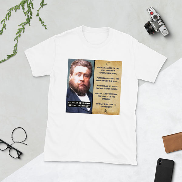 CHARLES SPURGEON QUOTE REVIVAL T SHIRT